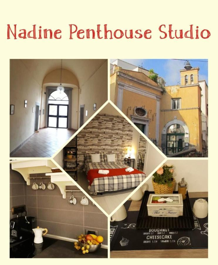 Nadine Penthouse Studio Leilighet Napoli Eksteriør bilde